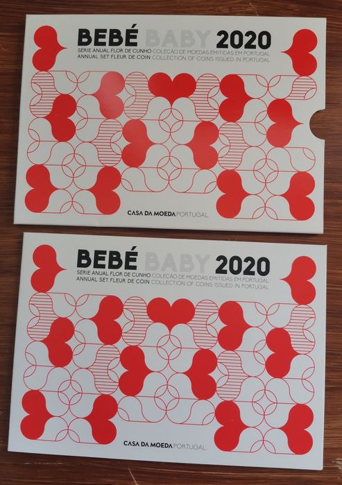 Moedas em carteira bebé BNC 2020