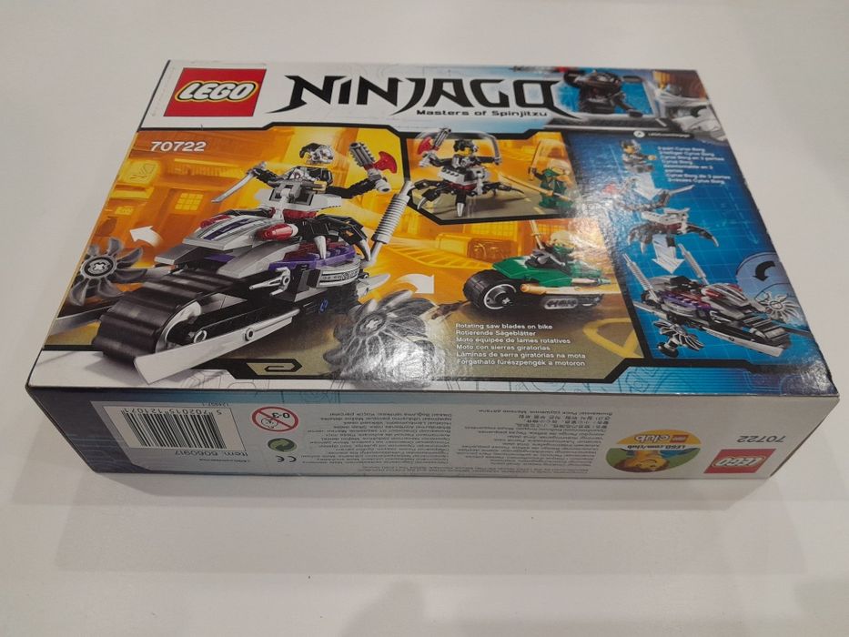 Nieotwarte Lego Ninjago 70722 - Atak OverBorga