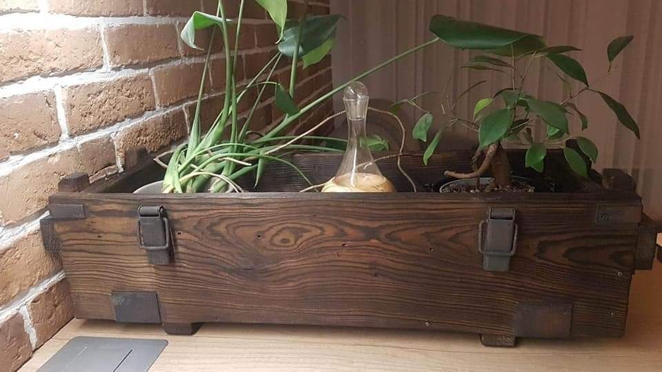 Doniczka Osłonka Ogród Loft Vintage