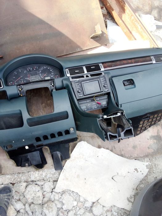 Шахта 2 динового Магнитофона Ауди А6 С5 магнитола 2 Дин