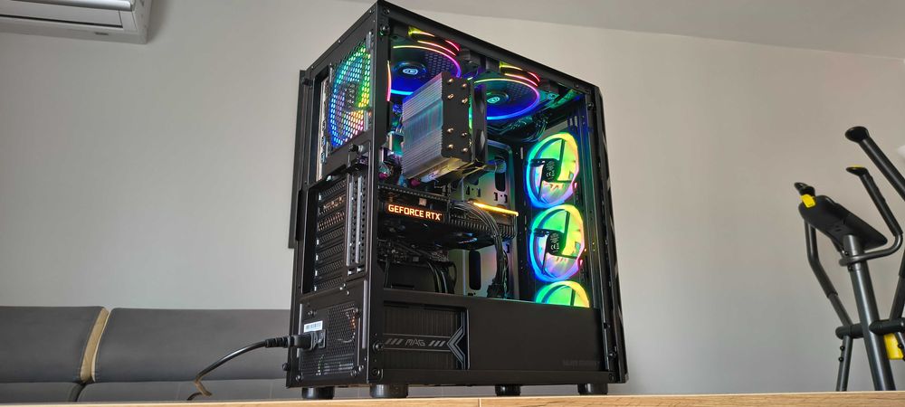 Komputer Gamingowy: RTX 3060Ti /Ryzen 5 5500/SSD M.2/AM4/WIN11 PRO