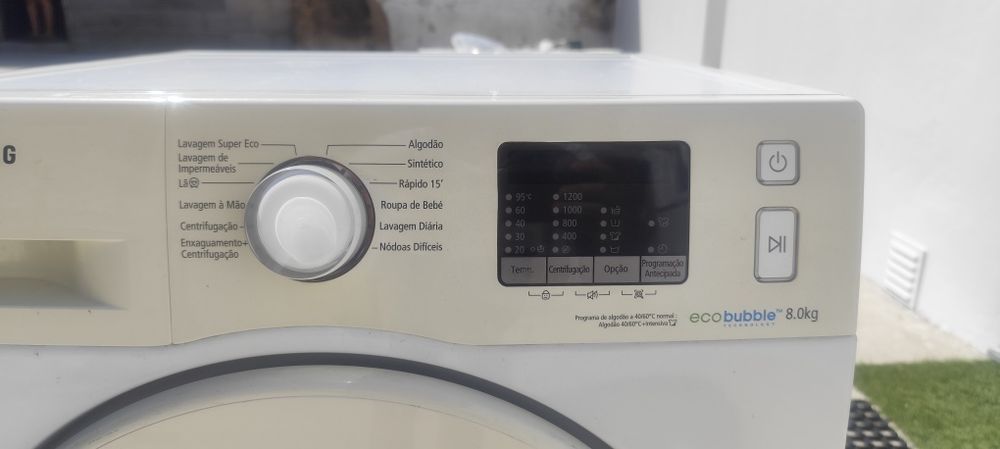 Máquina lavar Samsung 8kg