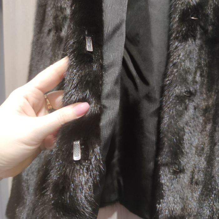 Норковый полушубок