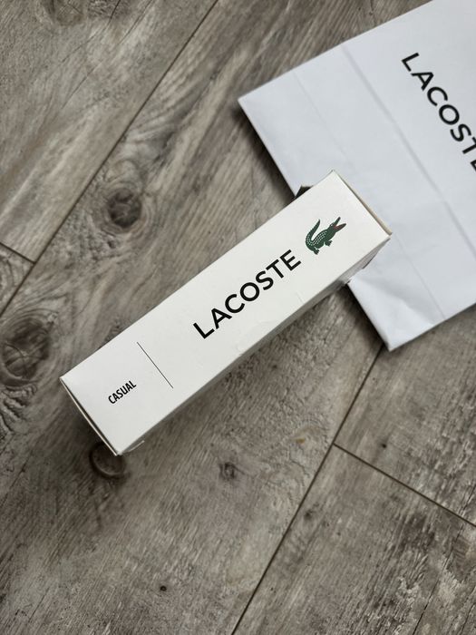 Bokserki meskie Lacoste 3-pak nowe S