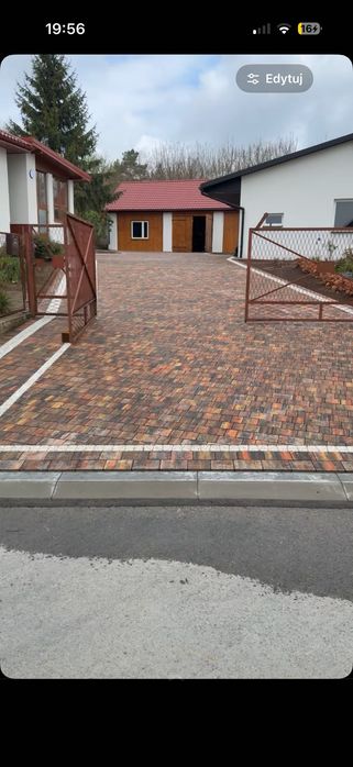 Układanie kostki brukowej