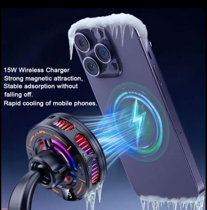 КУЛЕР ДЛЯ ОХОЛОДЖЕННЯ ТЕЛЕФОНА 20W ПЕЛЬТЬЄ  ne memo black shark pro ma