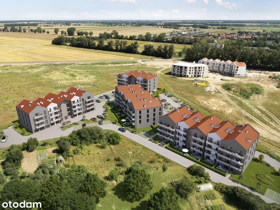 Nowa inwestycja - 2pokoje, Parter, Ogród z tarasem