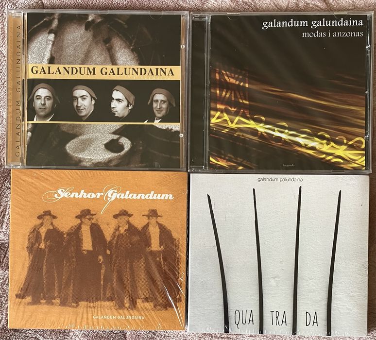 GALANDUM GALUNDAINA - L Pumeiro, Modas… Senhor Galandum, Quatrada CDs