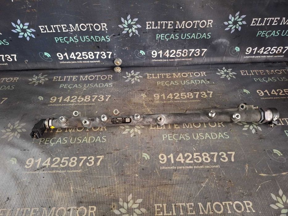 Régua de injeção usada BMW 525D 177CV E60 M57 BOSCH 0445216008