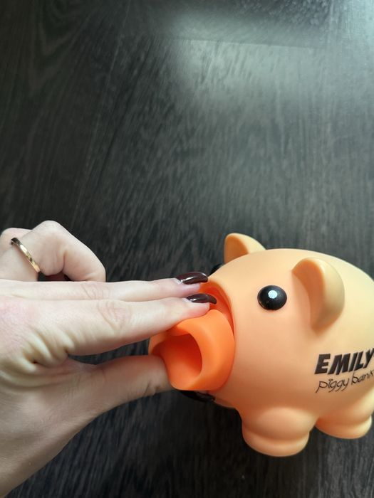 Копілка «Emily’s Piggy Bank» помаранчева