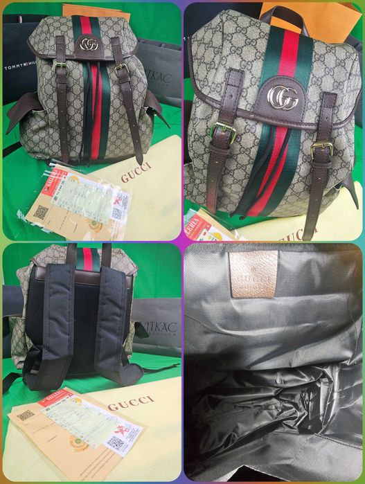 Plecak Gucci duzy Italy nowy podrozny premium