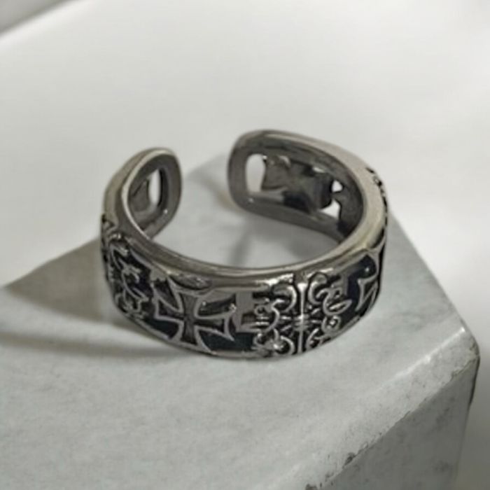 Кольцо Chrome Hearts one-size хром хартс перстень кільце y2k реп