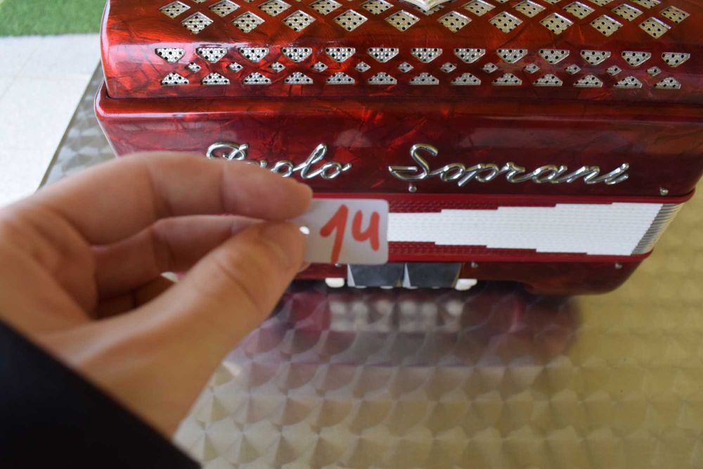 Concertina Paolo Soprani 3 Voz La# Re# Sol# Natural