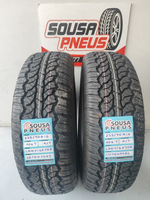2 pneus Novos 235-70R16 - Oferta da entrega em todo o pais