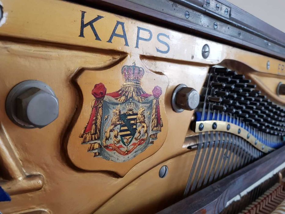 Піаніно Рояль Фортепіано Німецьке KAPS антикваріат 1886 року Пианино