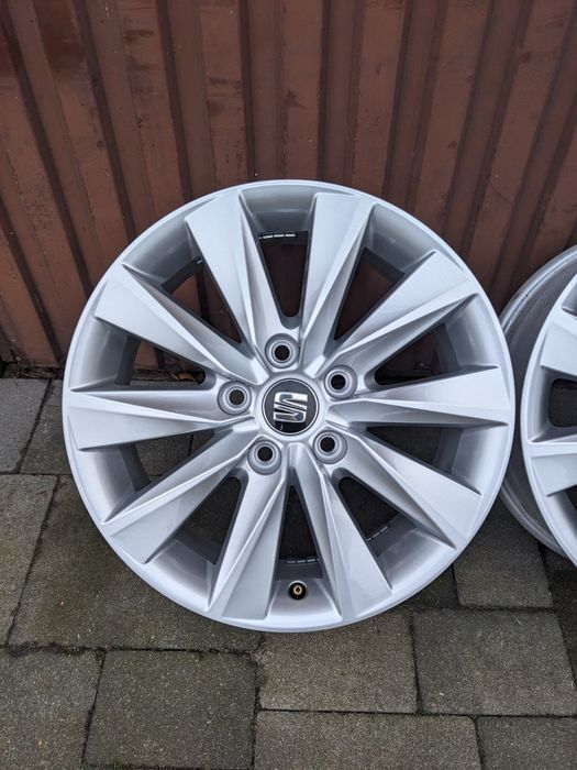 NOWE Oryginalne Alufelgi Seat 5x112 Ateca Leon Skoda Vw 6Jx16 ET43 575