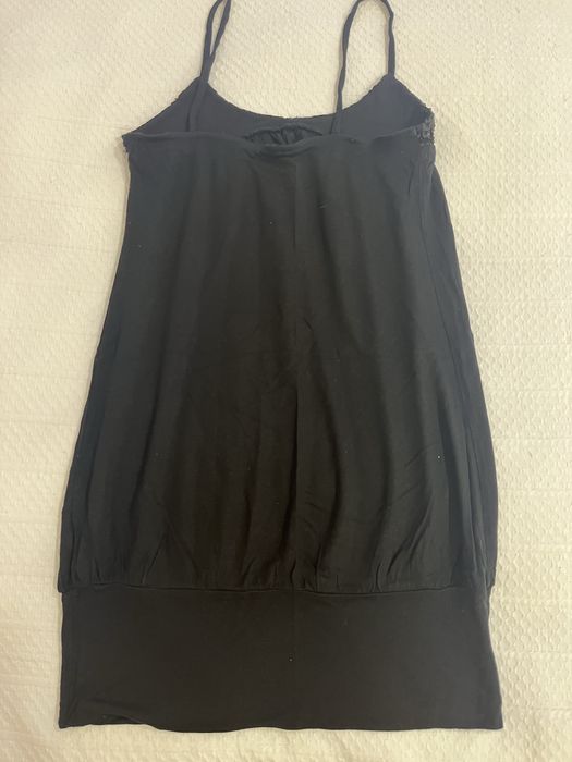 Top alças, com lantejolas