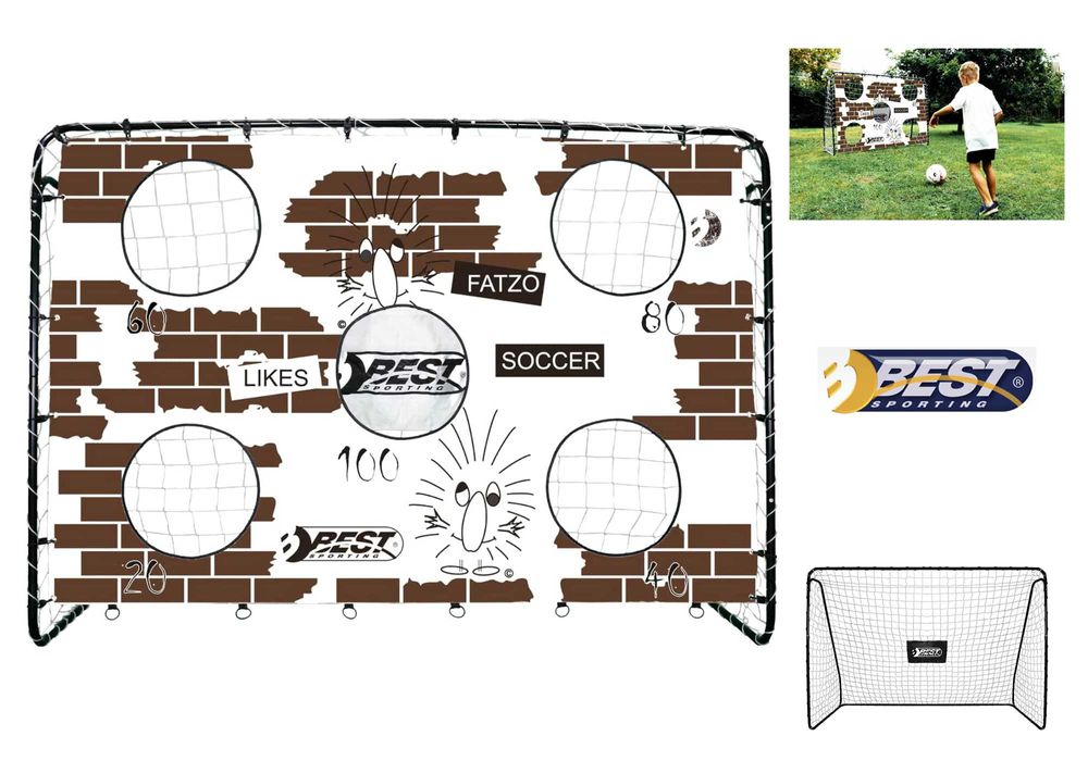 BRAMKA PIŁKARSKA 213x152x76cm z matą NaJutro