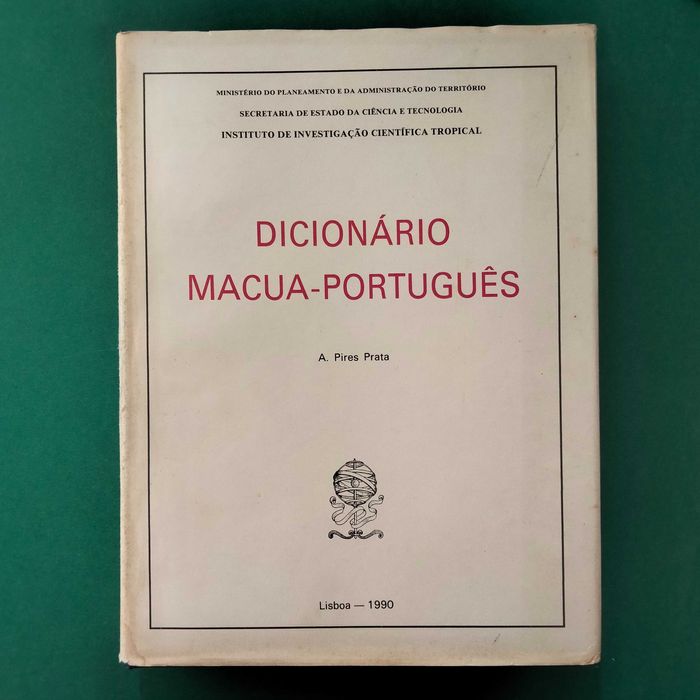 Dicionário Macua-Português - A. Pires Prata