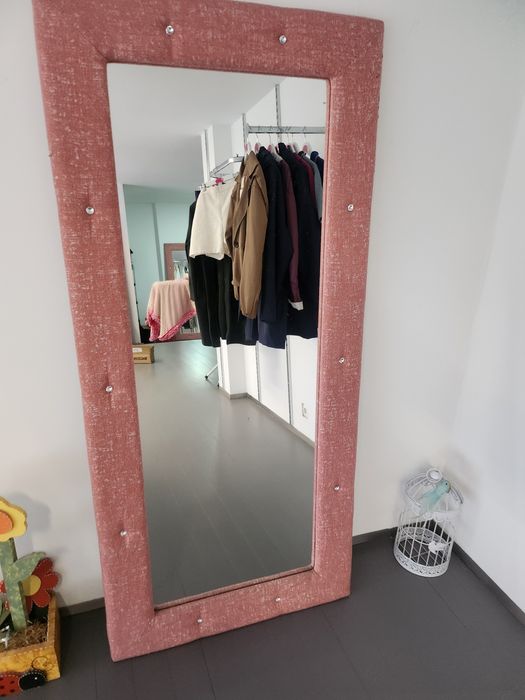 Espelho moldura com brilho