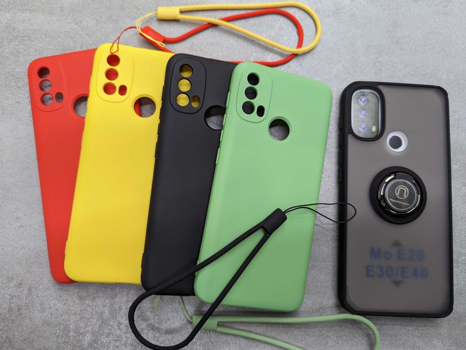 Противоударный чехол Motorola E20 Софт Тач чохол мікрофібра