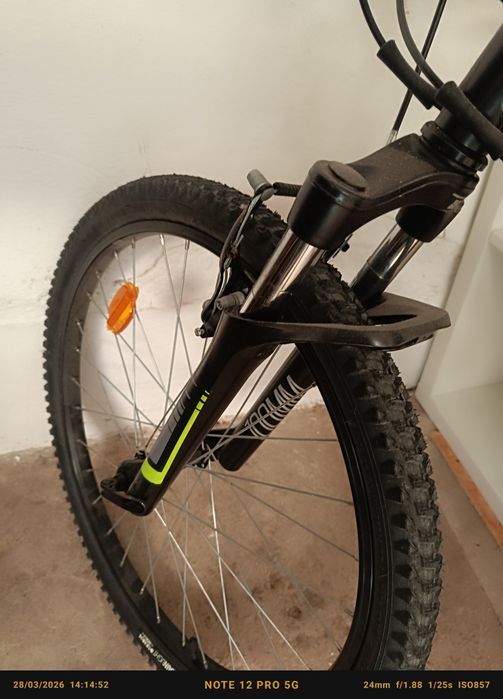 Vendo BTT 9-12 anos Rockrider ST500, roda 24