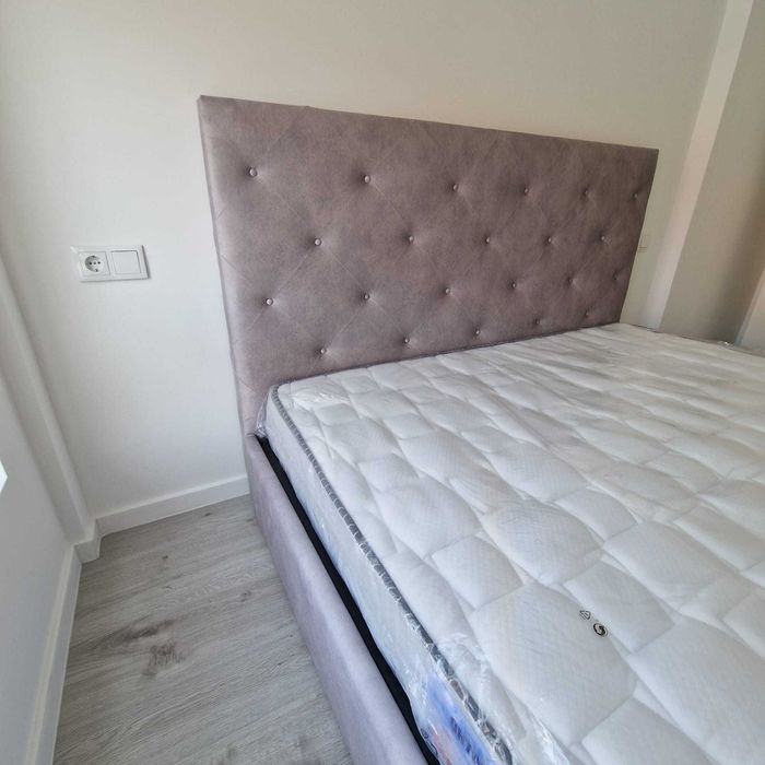 Camas de Casal Estofadas de Luxo 199€ Disp. em Várias Cores! 190x140m! 199 €