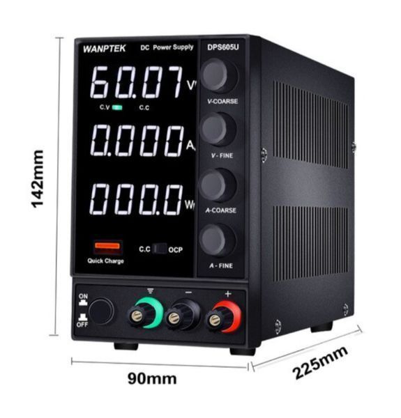 Лабораторний блок живлення Wanptek 30V 60V 120в 3а 5a 10a NPS DPS 3010