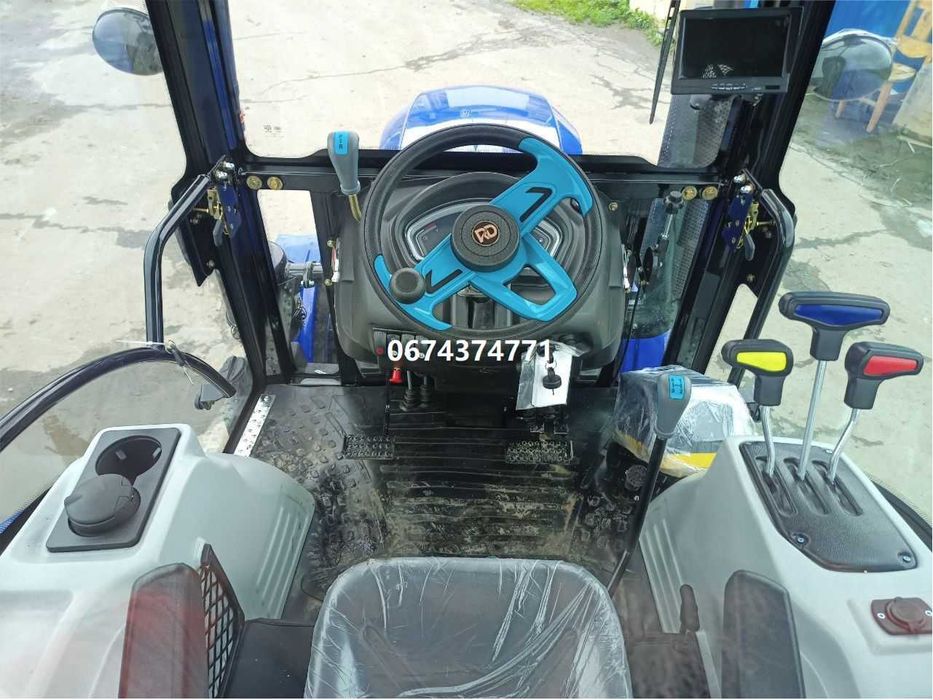 Мінітрактор Файтер Т- 504СRD посилений передній міст реверс доставка