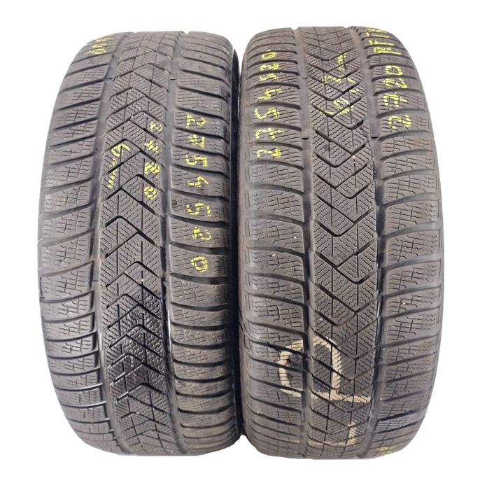 2x 275/45 R20 Pirelli RFT opony zimowe 6 mm / montaż kurier
