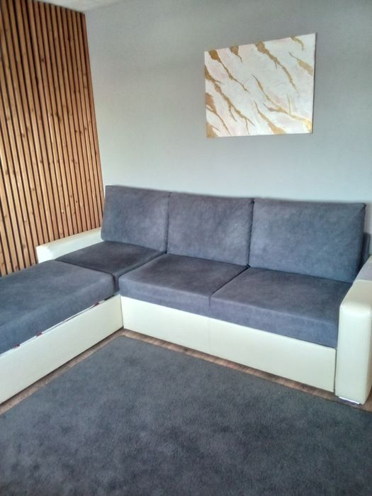 Narożnik rozkładany zrobiony na specjalne zamówienie