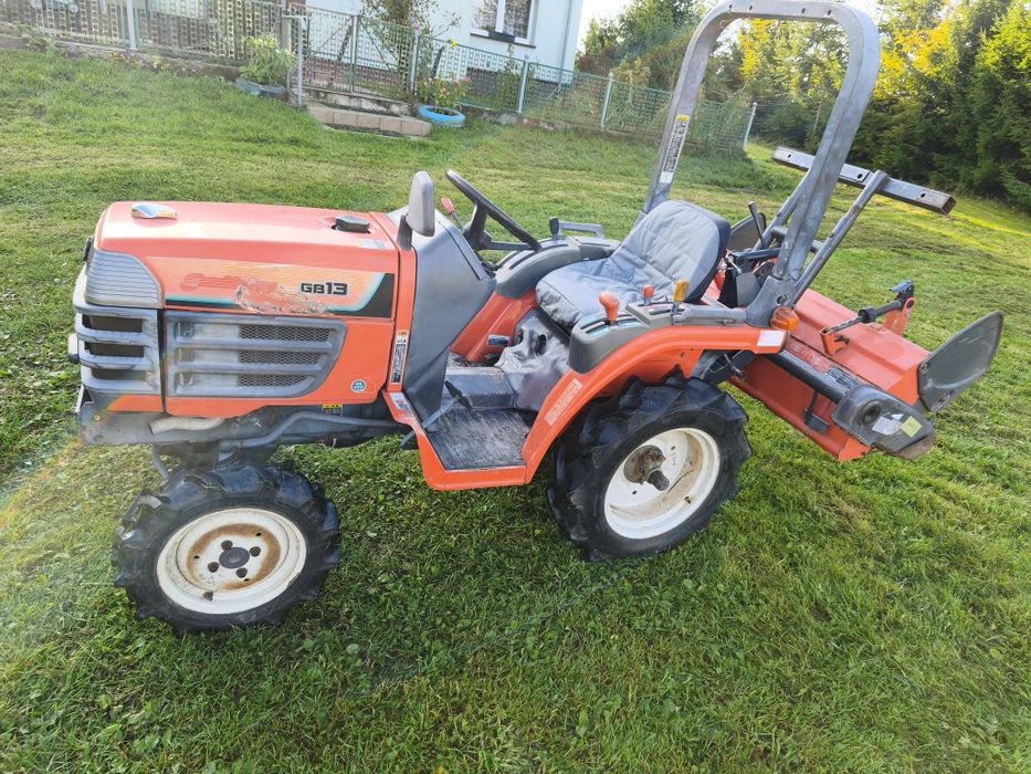 Kubota traktorek głębogryzarka