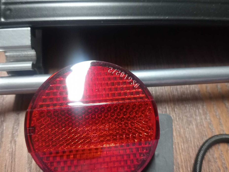 Bagageiro Bicicleta Alumínio (Carga 9kg) + Refletor Certificado