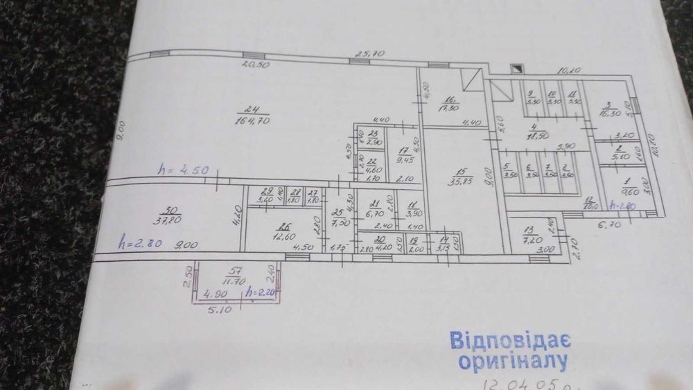 Виробниче приміщення (ковбасний цех)