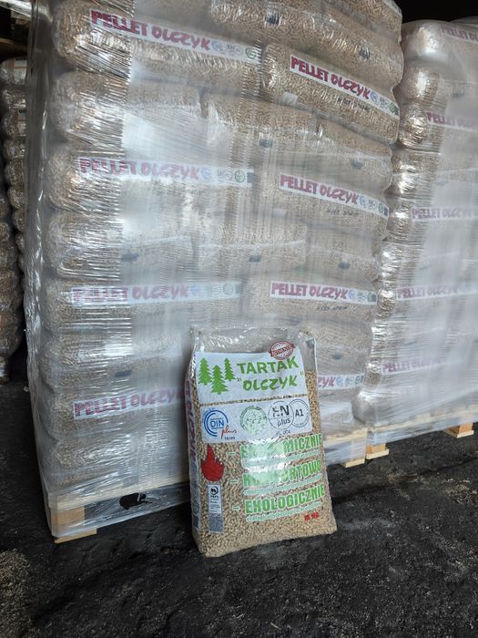 Pellet drzewny 6mm Olczyk ENplus DINplus PEFC - Kamienna Góra- dostawa