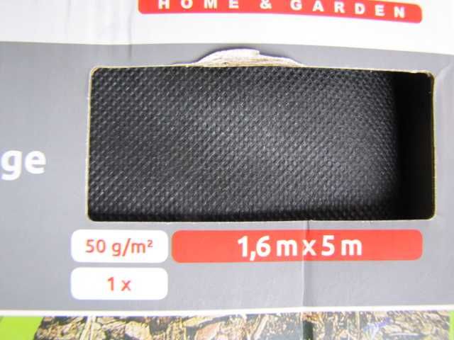 Windhager włóknina ogrodowa do mulczowania, 5 x 1,6 m, 50 g/m²