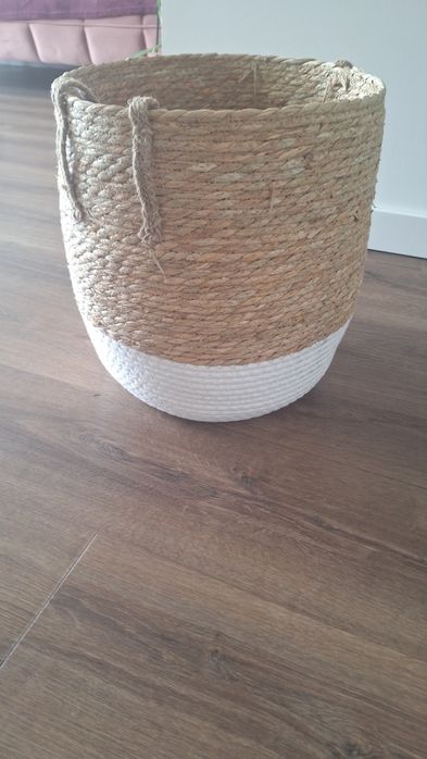 Donica pleciona w stylu boho