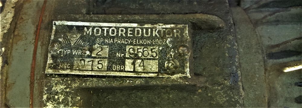 motoreduktor z silnikiem do zbiornika