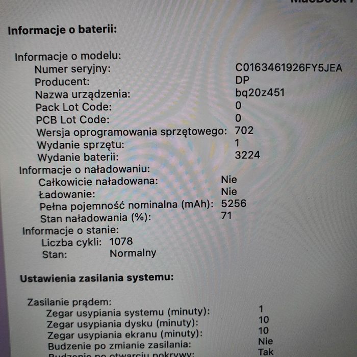 MacBook Pro A 1502 EMC 2835
