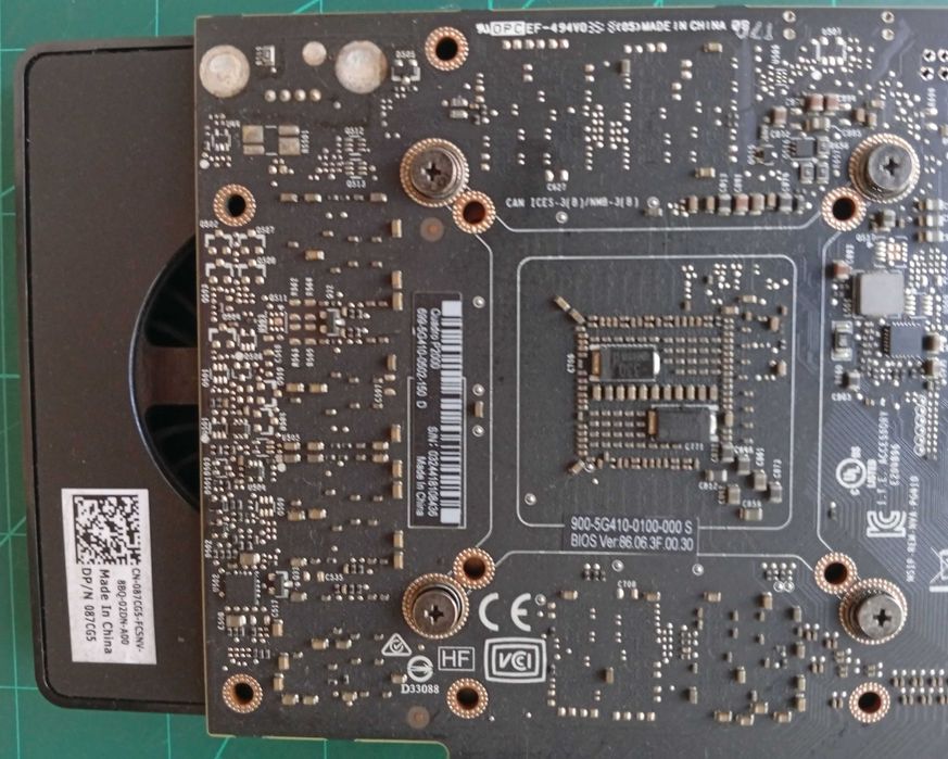 Placa gráfica Nvidia Quadro P2000