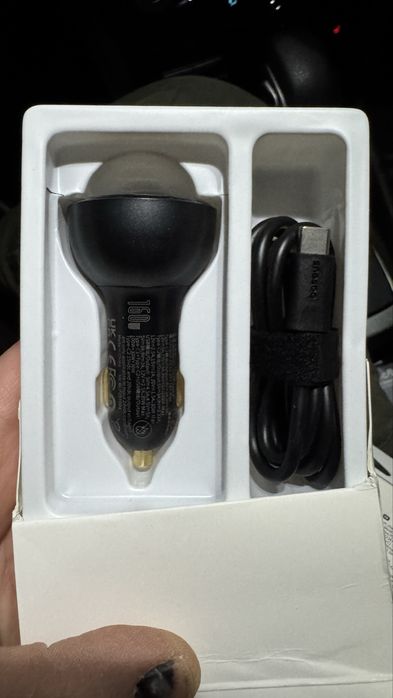 Автомобільний зарядний пристрій Baseus 160W з кабелем USB-C 100W