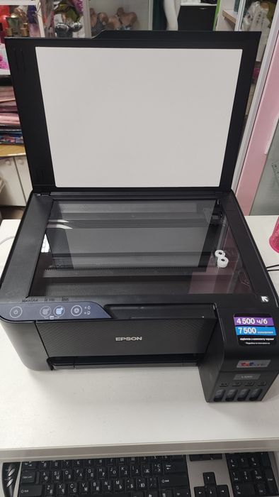 Продам кольоровий БФП МФУ Epson L3201 ксерокс, принтер, сканер: 8