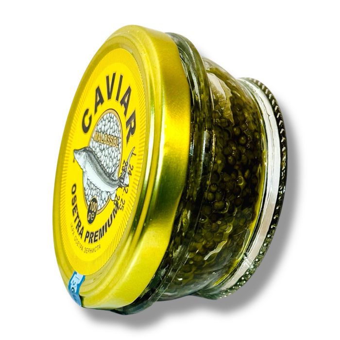 Ікра чорна осетровая kaviar 100грамм