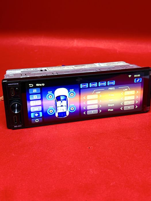 Магнітола 1-дін Nextone MD-503 Wi-Fi YouTube Bluetooth Car Play