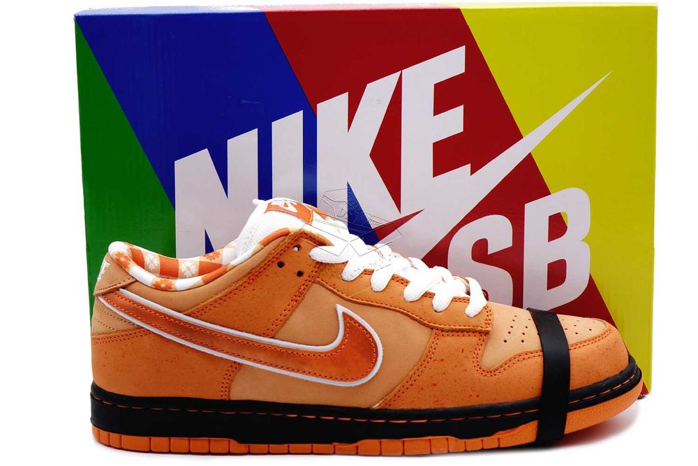 Nike SB DUNK Low Concepts Orange Lobster | FD8776–800