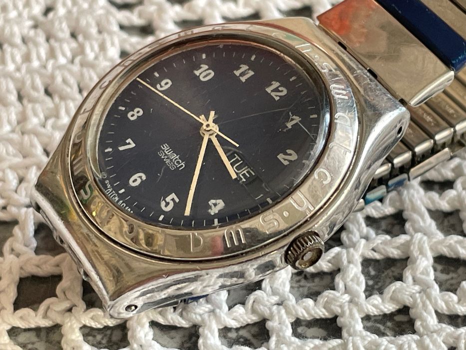 Fajny zegarek kolekcjonerski Swatch IRONY Swiss Made