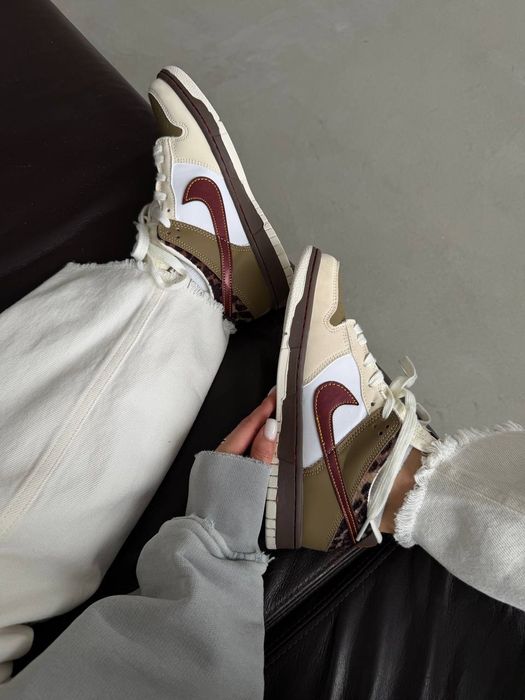 Nike SB Dunk Low White / Cheetah