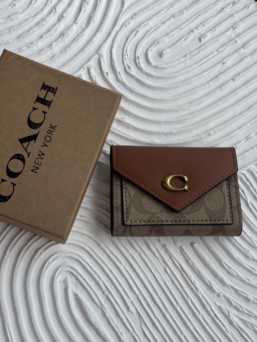 ТОП! Новый женский кошелек Coach. Маленький жіночий гаманець недорого