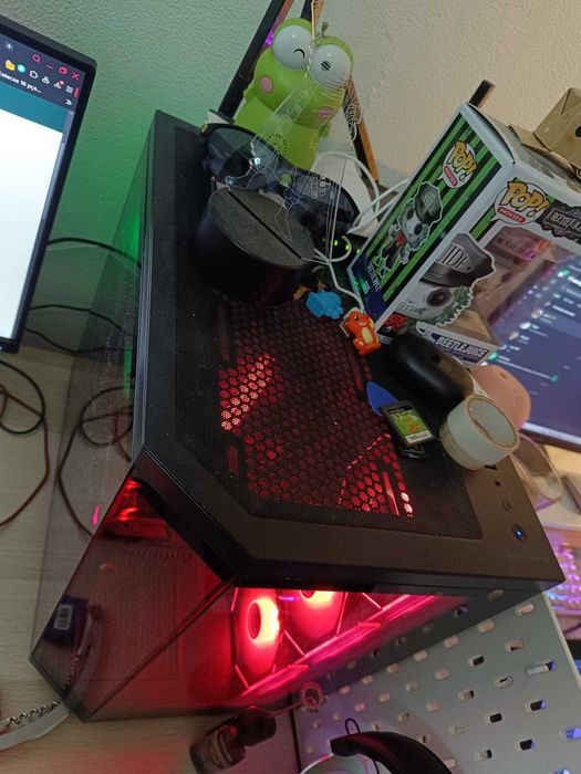 Caixa Gaming Custom ATX - Mars Gaming MC-3TCORE - janela tripla vidro