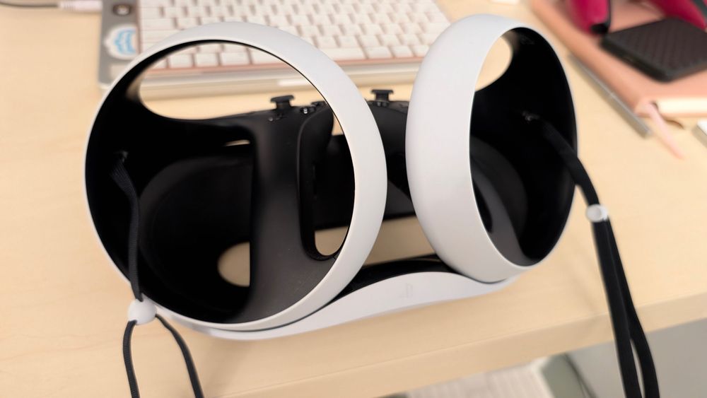 PlayStation VR2 + jogos + base de carregamento